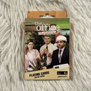 Peacok The Office Holiday playing card deck NEW Jeu De Cartes